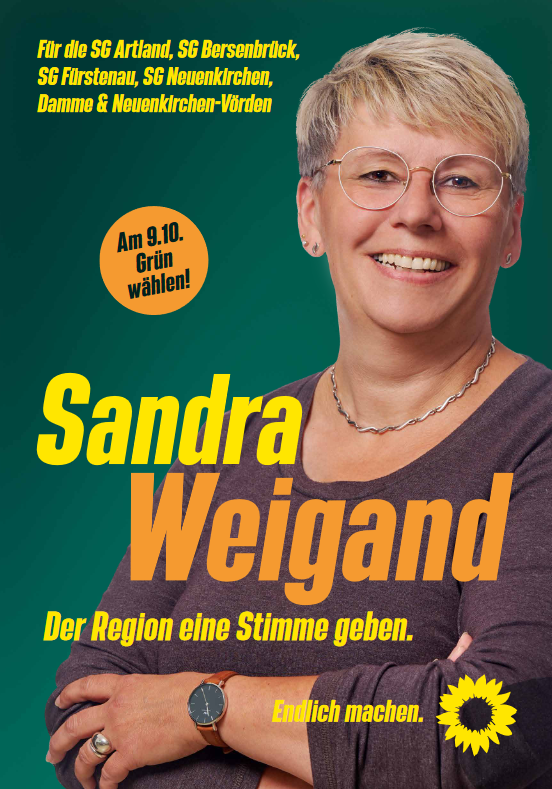 Sandra Weigand – Meine Stimme für unsere Region